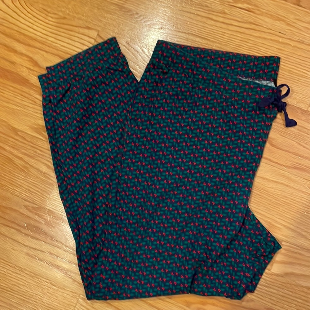 J.Crew holly print jogger pajama /lounge pants